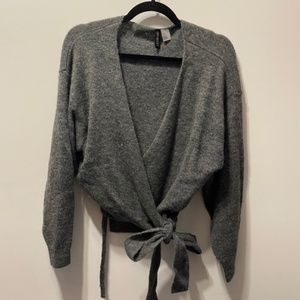 H&M Wrap Sweater